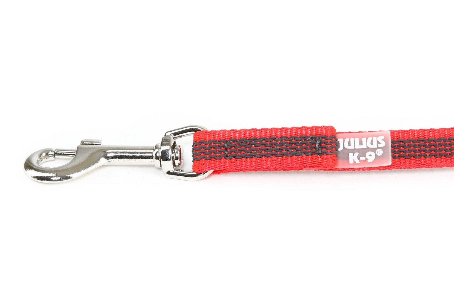 Dog leash Julius-K9 anti-slip red - 14mm x 1,2m with handle (CLH8K9HR-1) (2) Dog leash Julius-K9 anti-slip red - 14mm x 1,2m with handle (CLH8K9HR-1) (2)