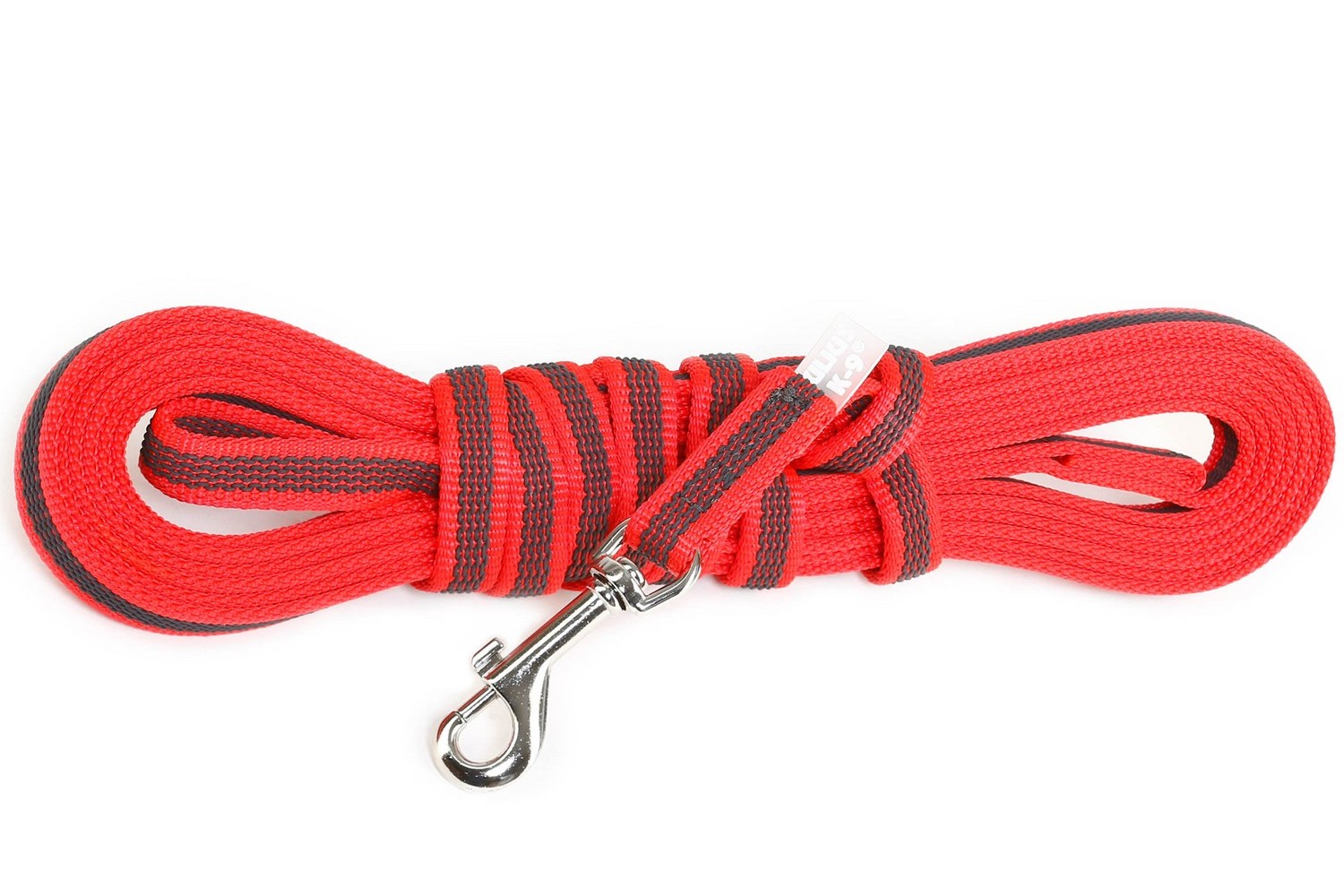 Dog leash Julius-K9 anti-slip red - 14mm x 5m with handle (CLH8K9HR-4) (2) Dog leash Julius-K9 anti-slip red - 14mm x 5m with handle (CLH8K9HR-4) (2)