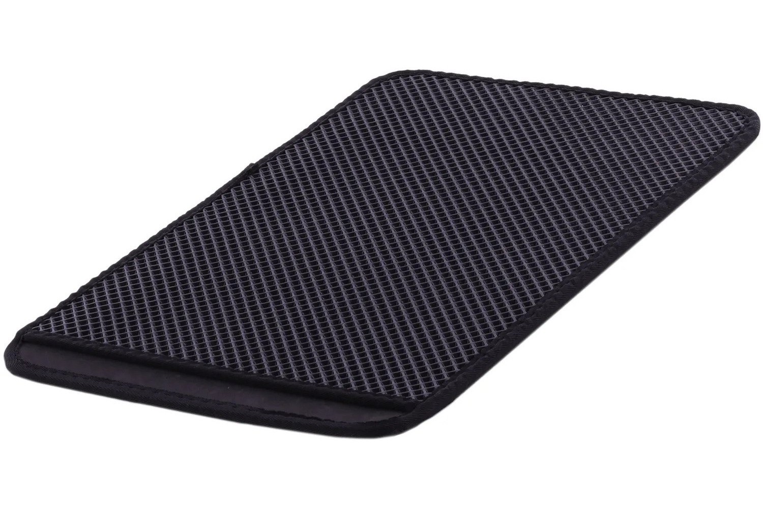 Kattenbakmat Matz zwart 61 x 41 x 1,3 cm