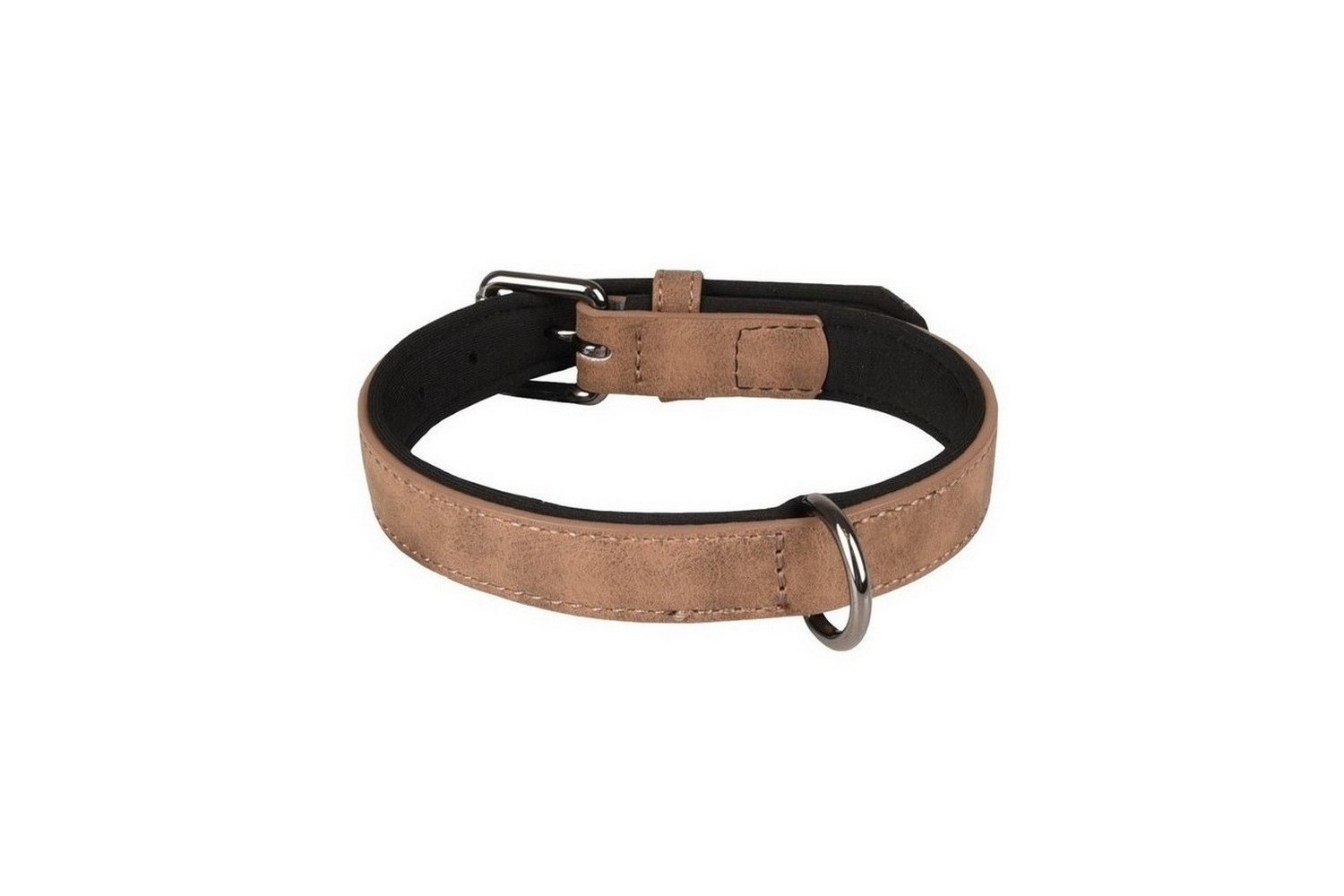 Dog collar Delu brown XS (COL2FLDE-XS) (2)