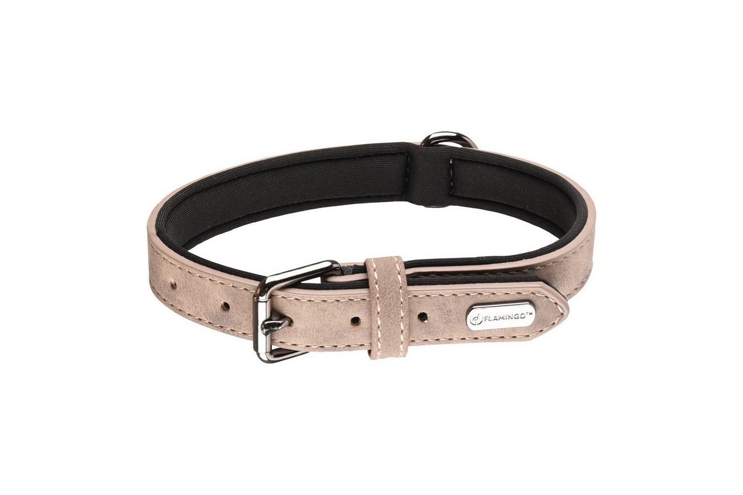 Halsband Delu taupe XL