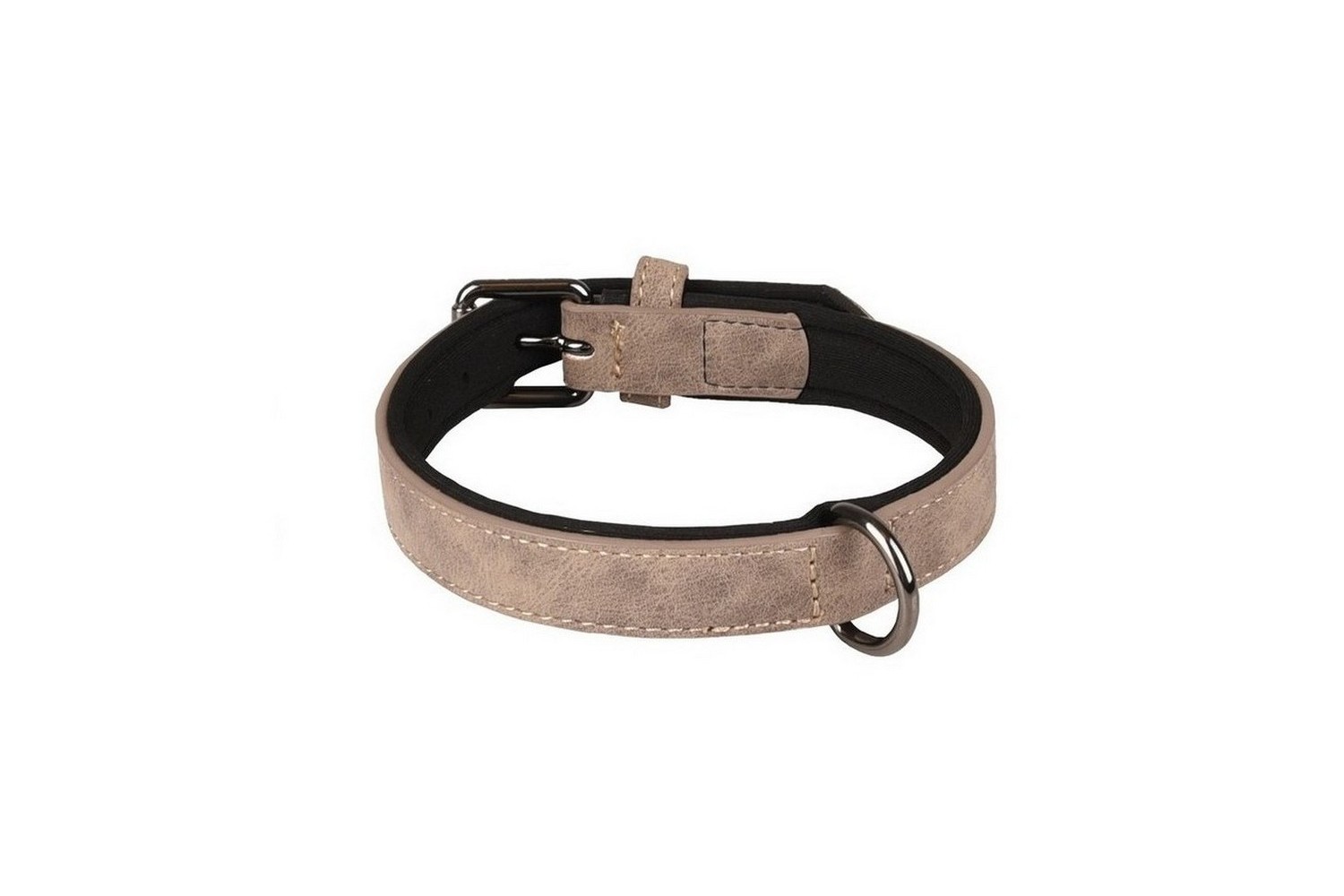 Dog collar Delu taupe XXL (COL5FLDE-XXL) (2)
