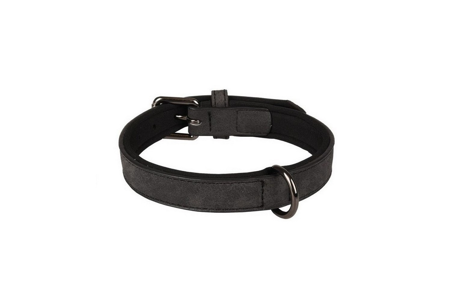 Dog collar Delu black XS (COL6FLDE-XS) (2)
