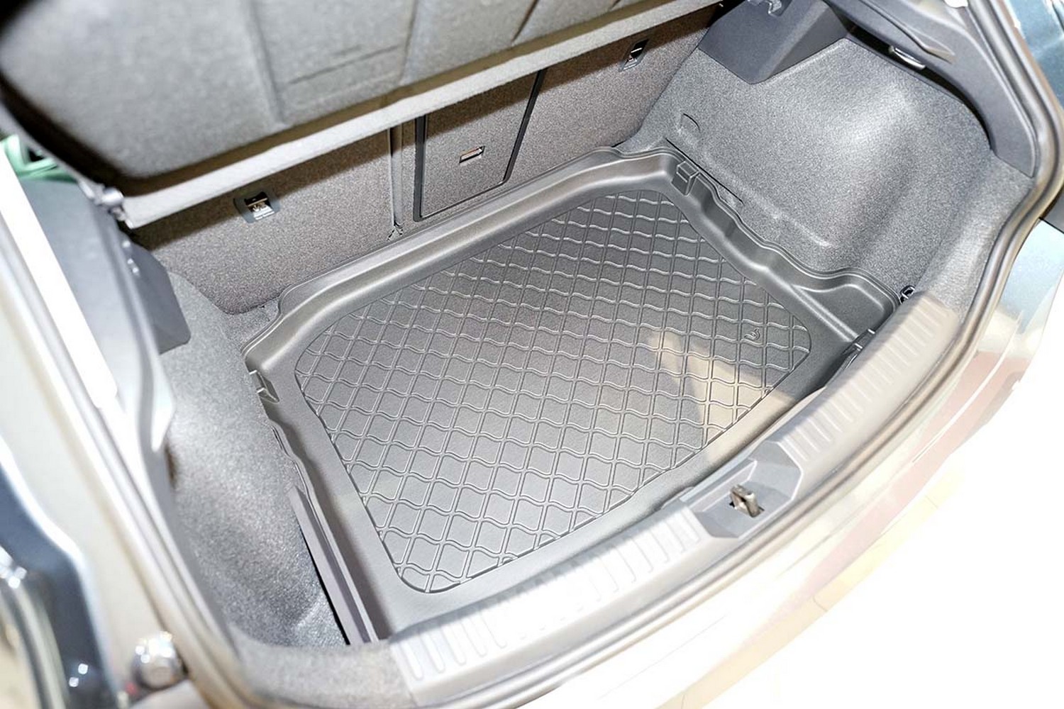 Boot mat suitable for Cupra Leon (KU) 2020-present 5-door hatchback Guardliner anti slip PE/TPE rubber (CUP6LETM-G) (4)