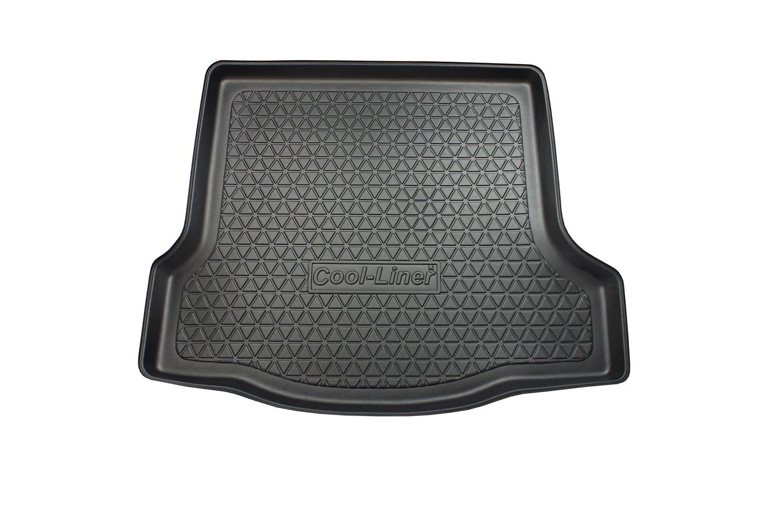 Boot mat suitable for Dacia Logan II 2012-2020 4-door saloon Cool Liner anti slip PE/TPE rubber