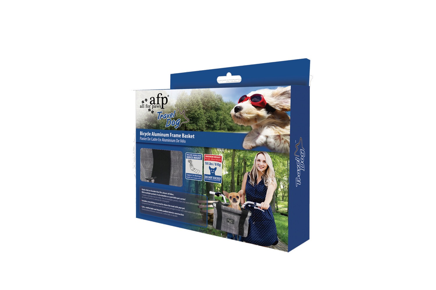 Dog bicycle basket AFP Travel Dog Easy-go (1) Dog bicycle basket AFP Travel Dog Easy-go (1)