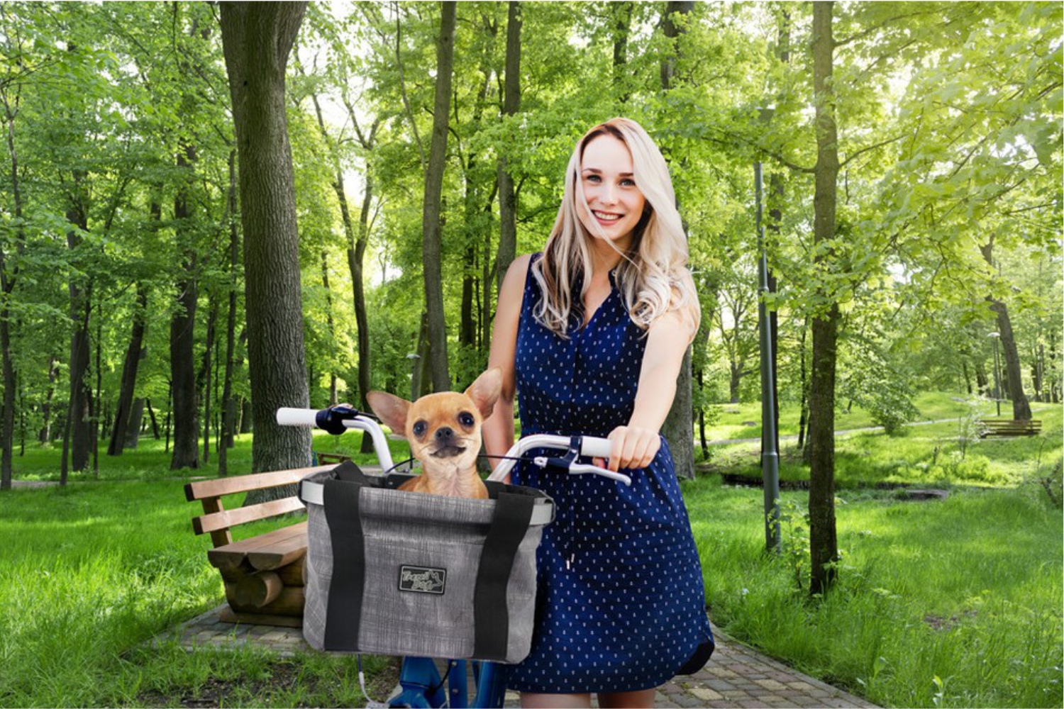 Dog bicycle basket AFP Travel Dog Easy-go (4) Dog bicycle basket AFP Travel Dog Easy-go (4)