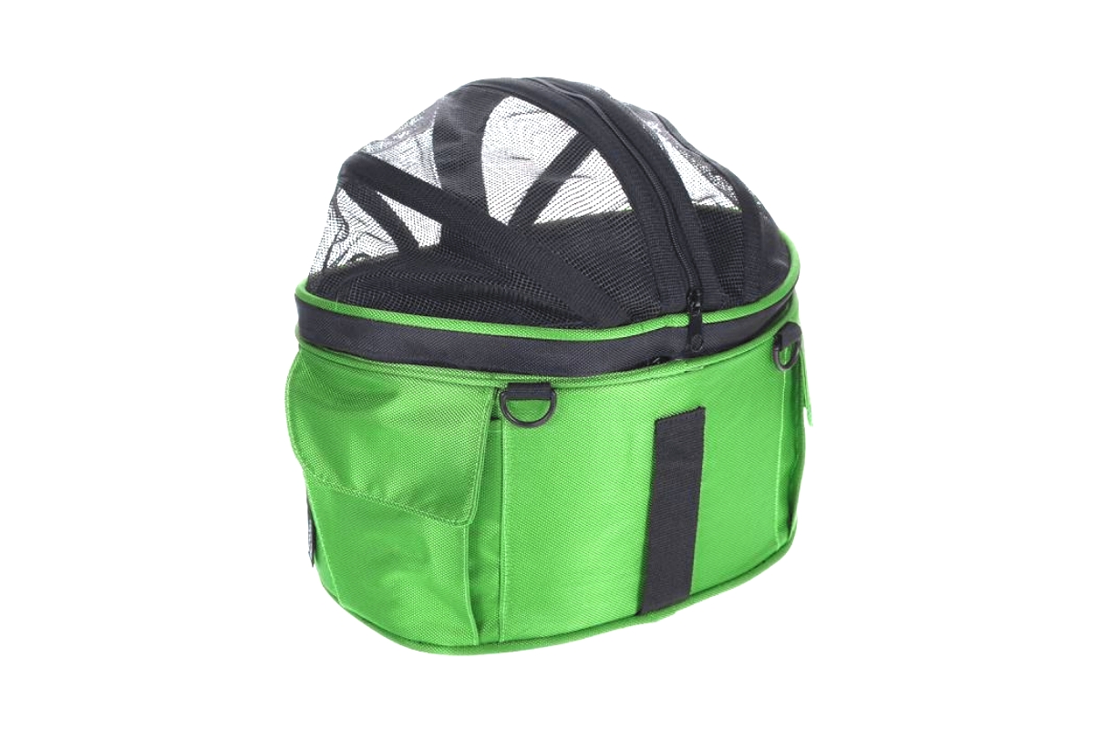 Dog bicycle basket DoggyRide Cocoon XXL green - without adapter (DBB1DRCC-11) (2) Dog bicycle basket DoggyRide Cocoon XXL green - without adapter (DBB1DRCC-11) (2)