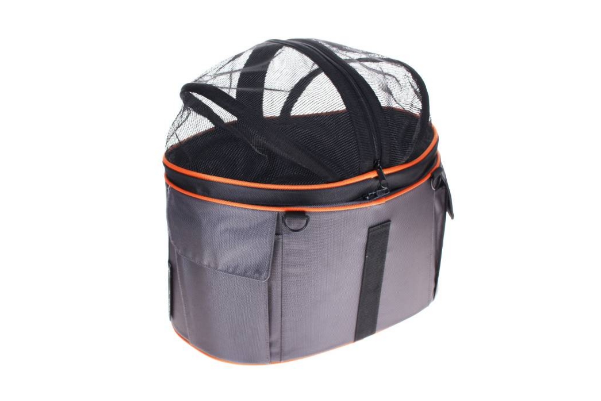 Hundekissen Für Fahrradkorb XXL - Rotes Microfaser Kissen 46x25x5 Cm