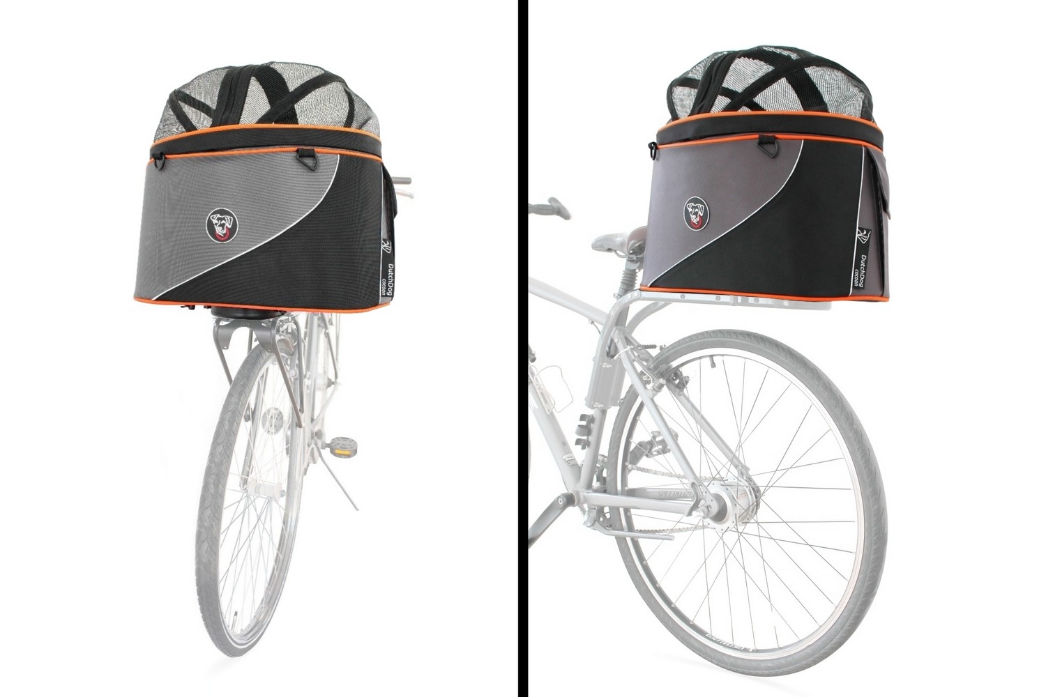 Hondenfietsmand DoggyRide Cocoon XXL antraciet