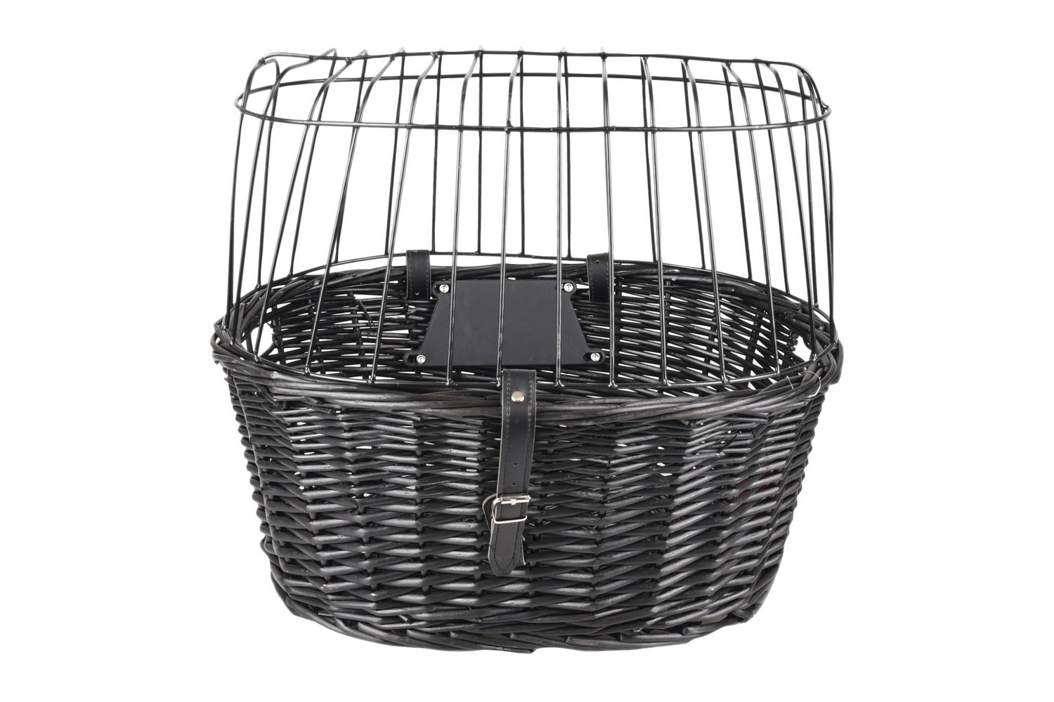 Dog bicycle basket handlebars Canna black
