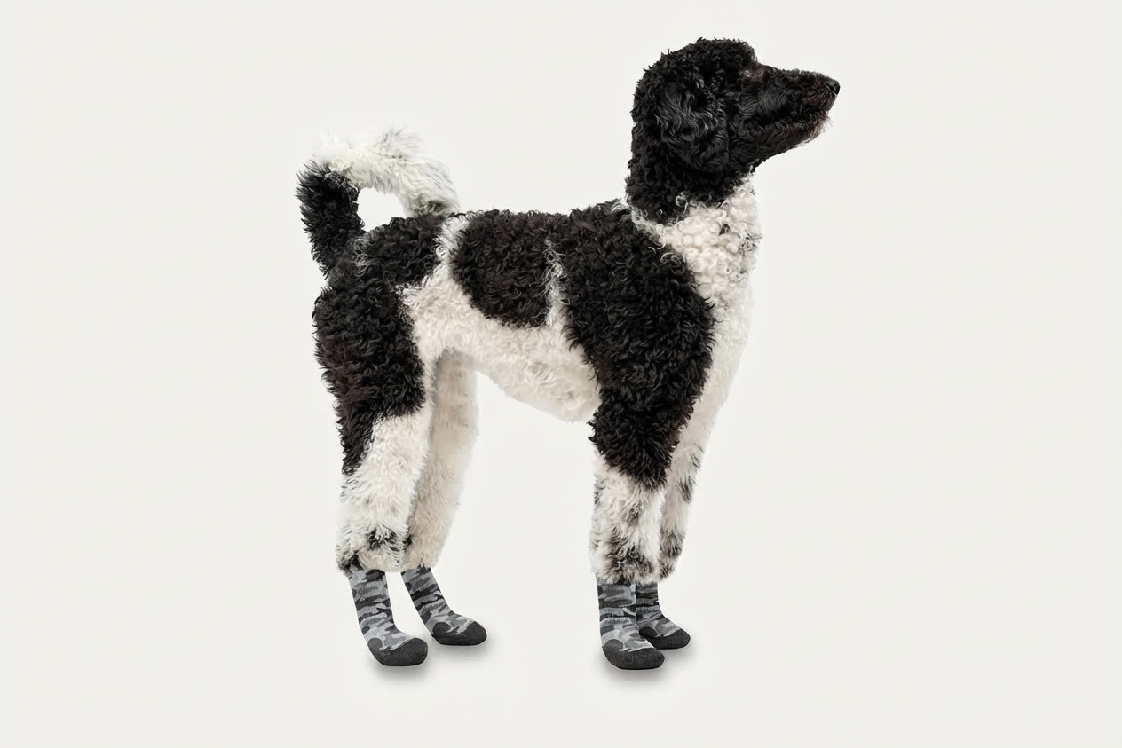 Dog boots Goo-eez Lites Camo/Black M 4-pack (2) Dog boots Goo-eez Lites Camo/Black M 4-pack (2)