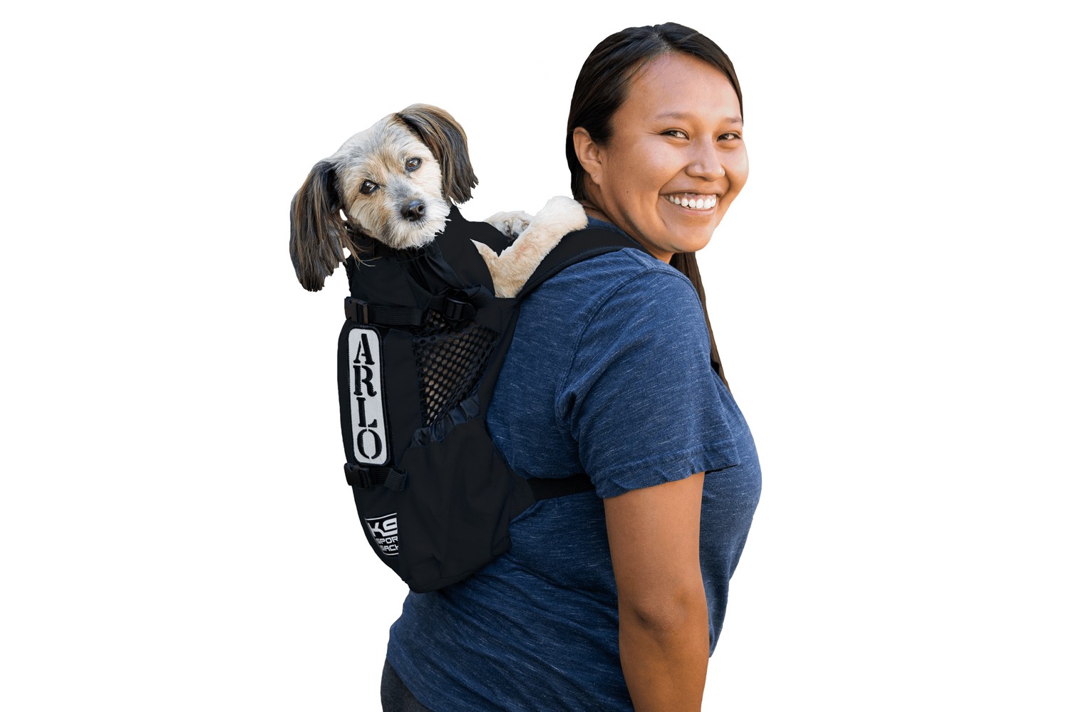 Sac à dos pour chien K9 Sport Sack Air 2 Jet Black S
