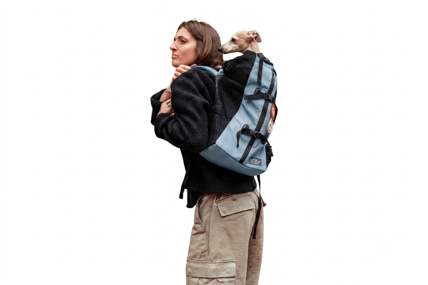 Hunderucksack K9 Sport Sack Air Steel Blue M Hunderucksack K9 Sport Sack Air Steel Blue M