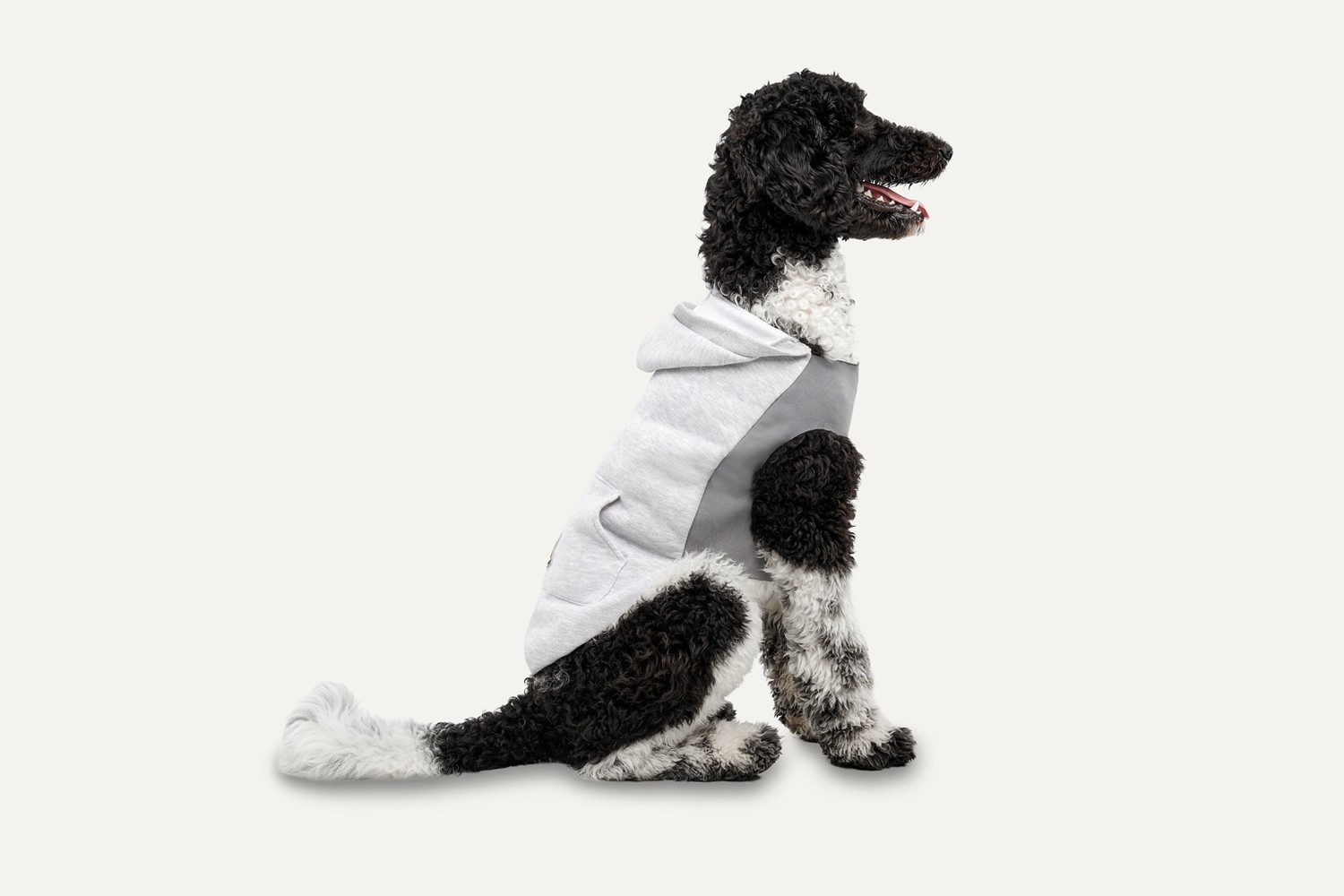 Dog hoodie Goo-eez Kangaroo Fleece Grey L (2) Dog hoodie Goo-eez Kangaroo Fleece Grey L (2)