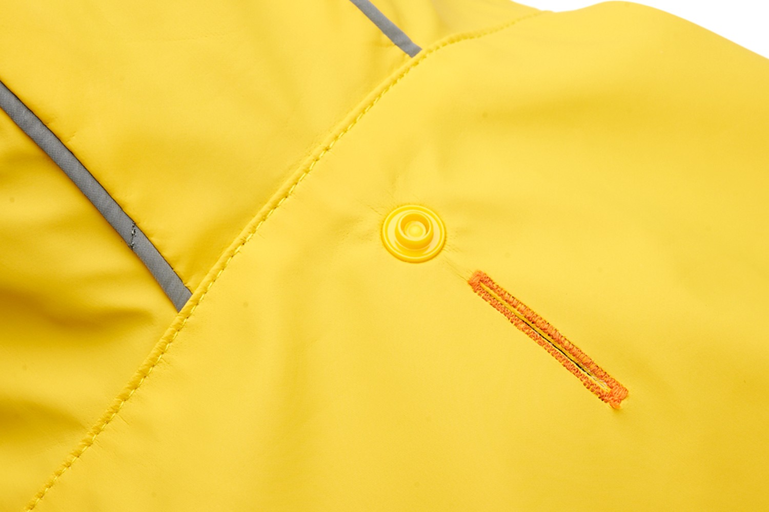 Dog raincoat Goo-eez Reflective Hooded Yellow/Grey XXL (5) Dog raincoat Goo-eez Reflective Hooded Yellow/Grey XXL (5)