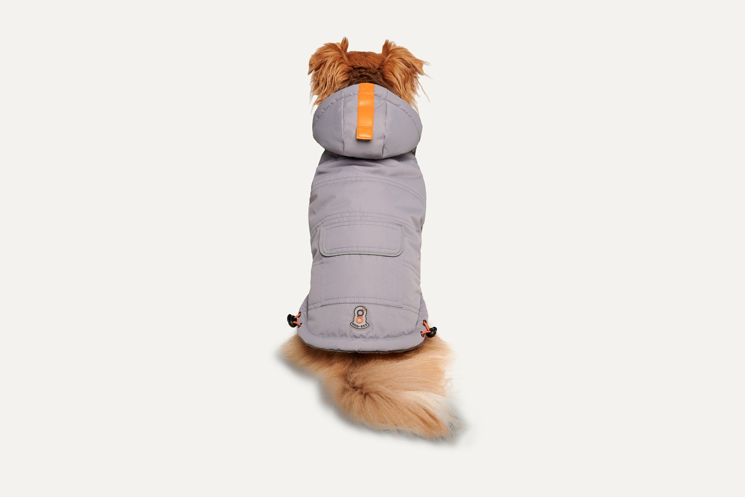 Dog snowsuit Goo-eez Hooded Full Body Grey XXS (2) Dog snowsuit Goo-eez Hooded Full Body Grey XXS (2)