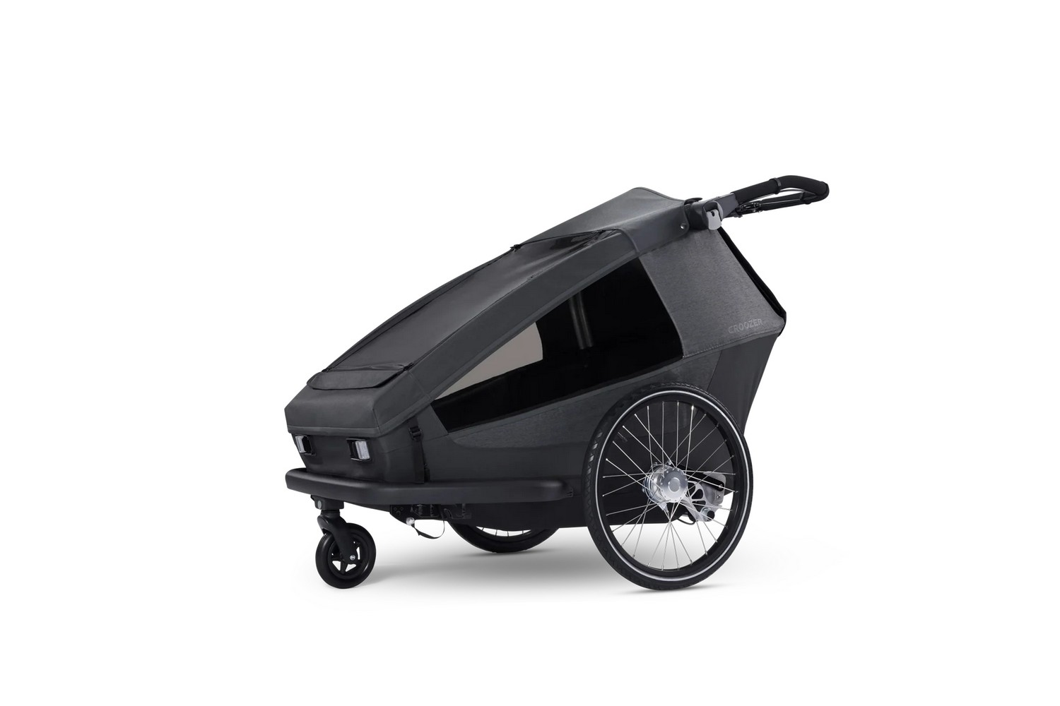 Dog bike trailer Croozer Yuuna + Dog Module + Dog mat (3) Dog bike trailer Croozer Yuuna + Dog Module + Dog mat (3)