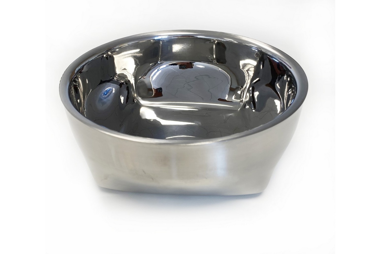 Drink & voerbak dubbelwandig RVS Ø16 cm