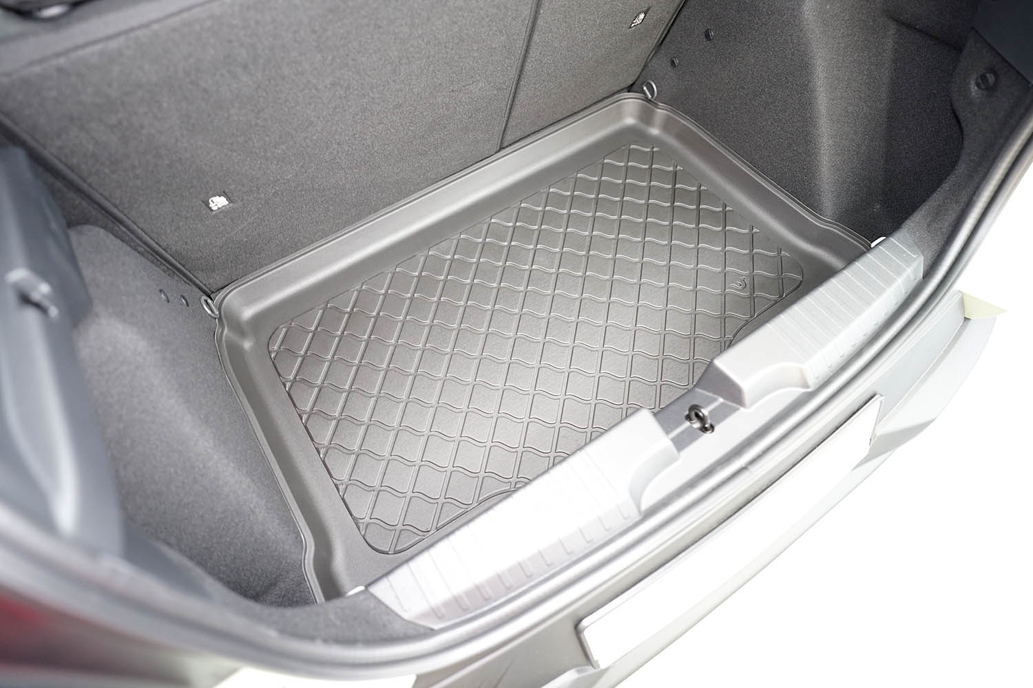 Boot mat suitable for Fiat Grande Panda 2025-present Guardliner PE/TPE rubber (FIA1GPTM-G) (4) Boot mat suitable for Fiat Grande Panda 2025-present Guardliner PE/TPE rubber (FIA1GPTM-G) (4)