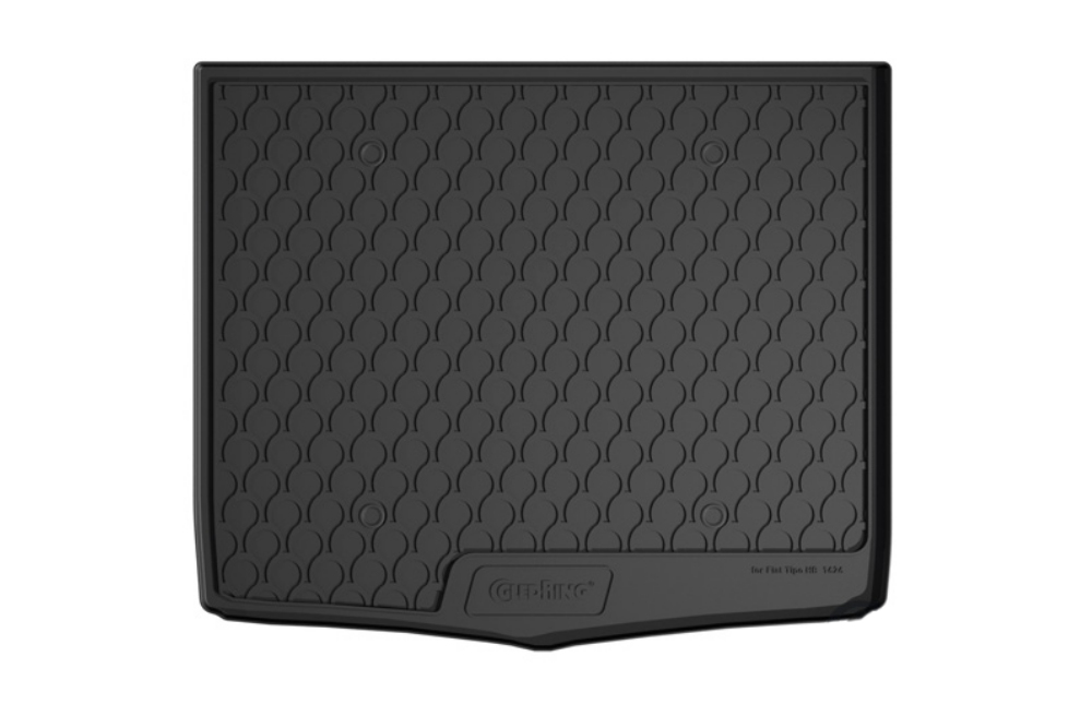 Fiat Tipo (Type 357) 2016-present 5-door hatchback Gledring trunk mat anti-slip Rubbasol rubber (FIA2TITR) (2)