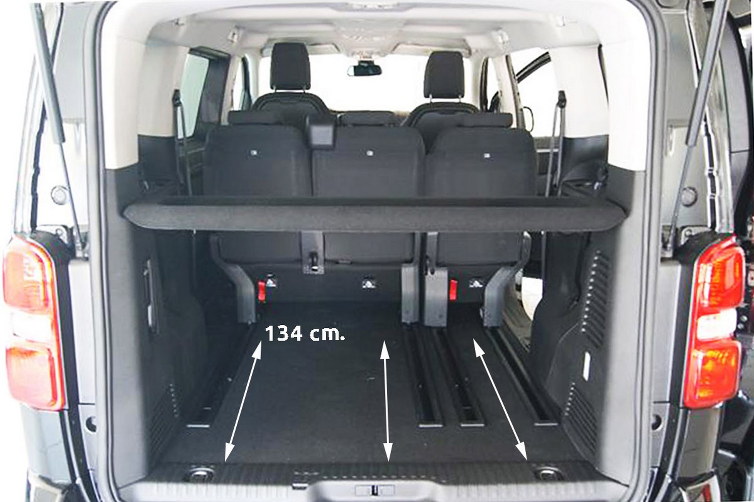 Boot mat suitable for Fiat Scudo III 2021-present Cool Liner anti slip PE/TPE rubber (FIA3SCTM-C) (2)