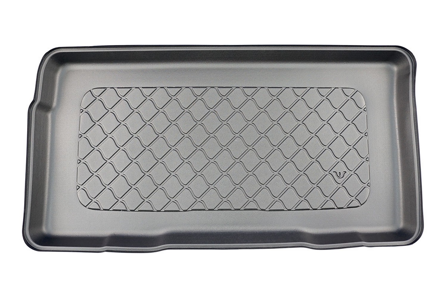 Boot mat suitable for Fiat 500e 2020-present 3-door hatchback Guardliner anti slip PE/TPE rubber
