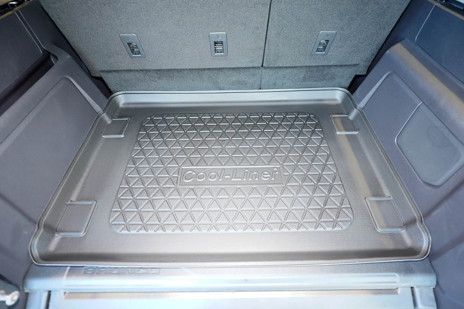 Boot mat suitable for Ford Bronco (U725) 2021-present Cool Liner anti slip PE/TPE rubber (FOR1BRTM-C) (2)
