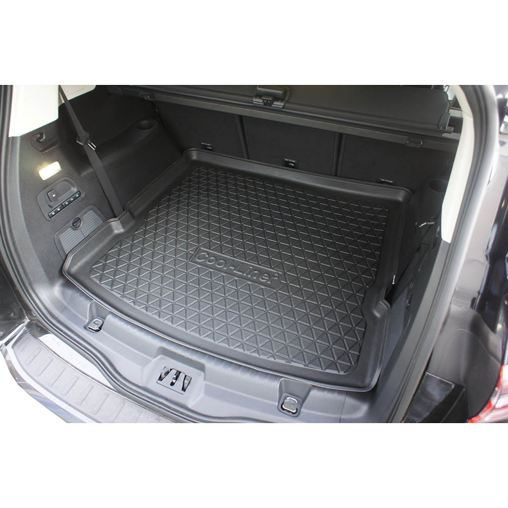 Boot mat Ford S-Max II 2015-present Cool Liner anti slip PE/TPE rubber