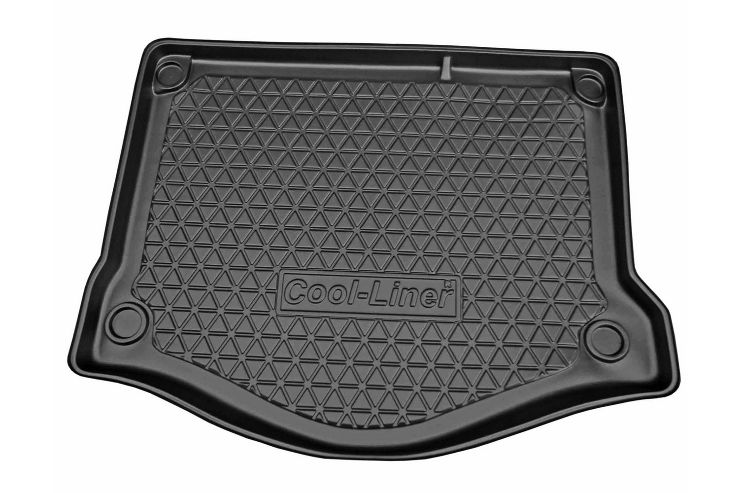 Boot mat suitable for Ford Focus II 2004-2010 3 & 5-door hatchback Cool Liner anti slip PE/TPE rubber