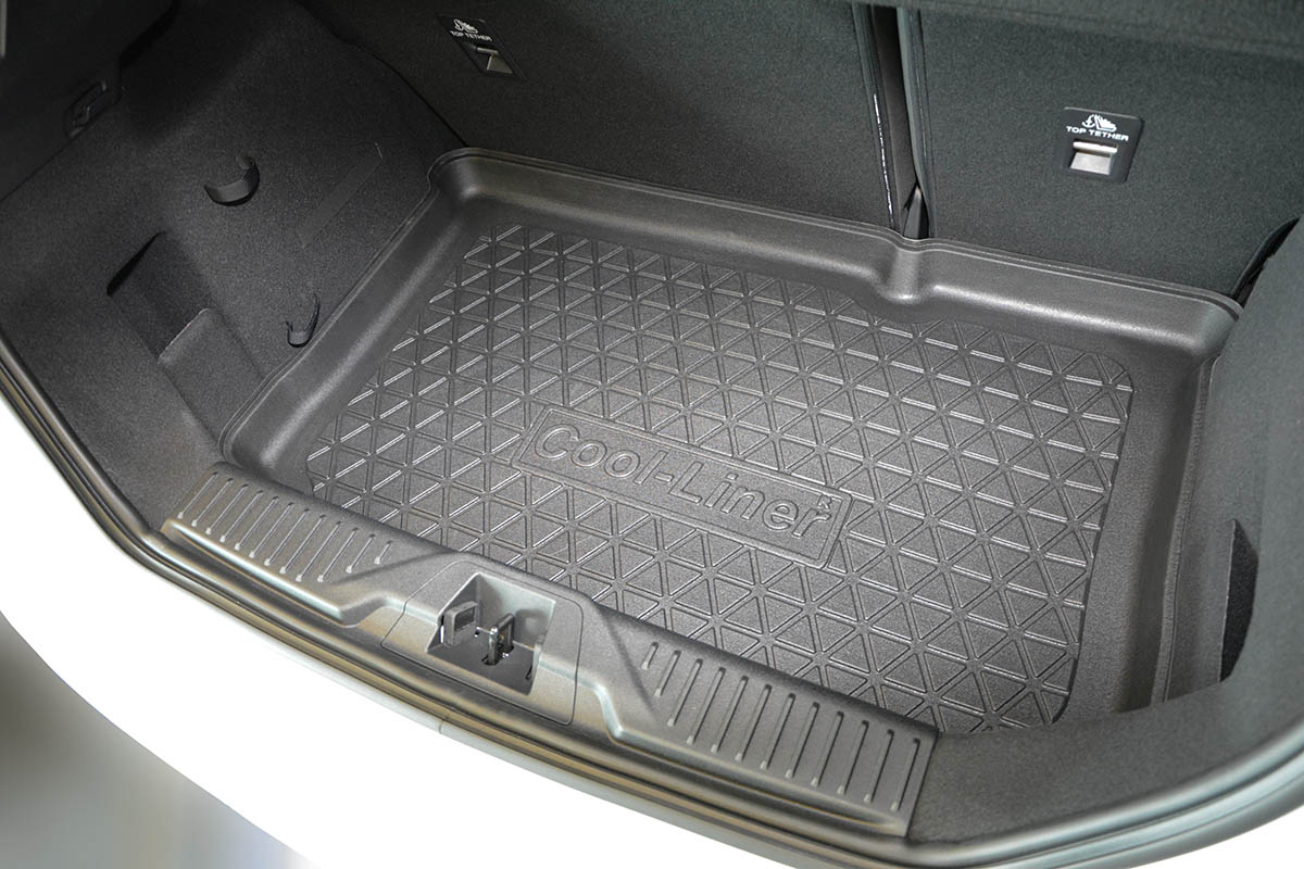 Kofferbakmat Ford Fiesta VII 2017-heden 5-deurs hatchback Cool Liner anti-slip PE/TPE rubber