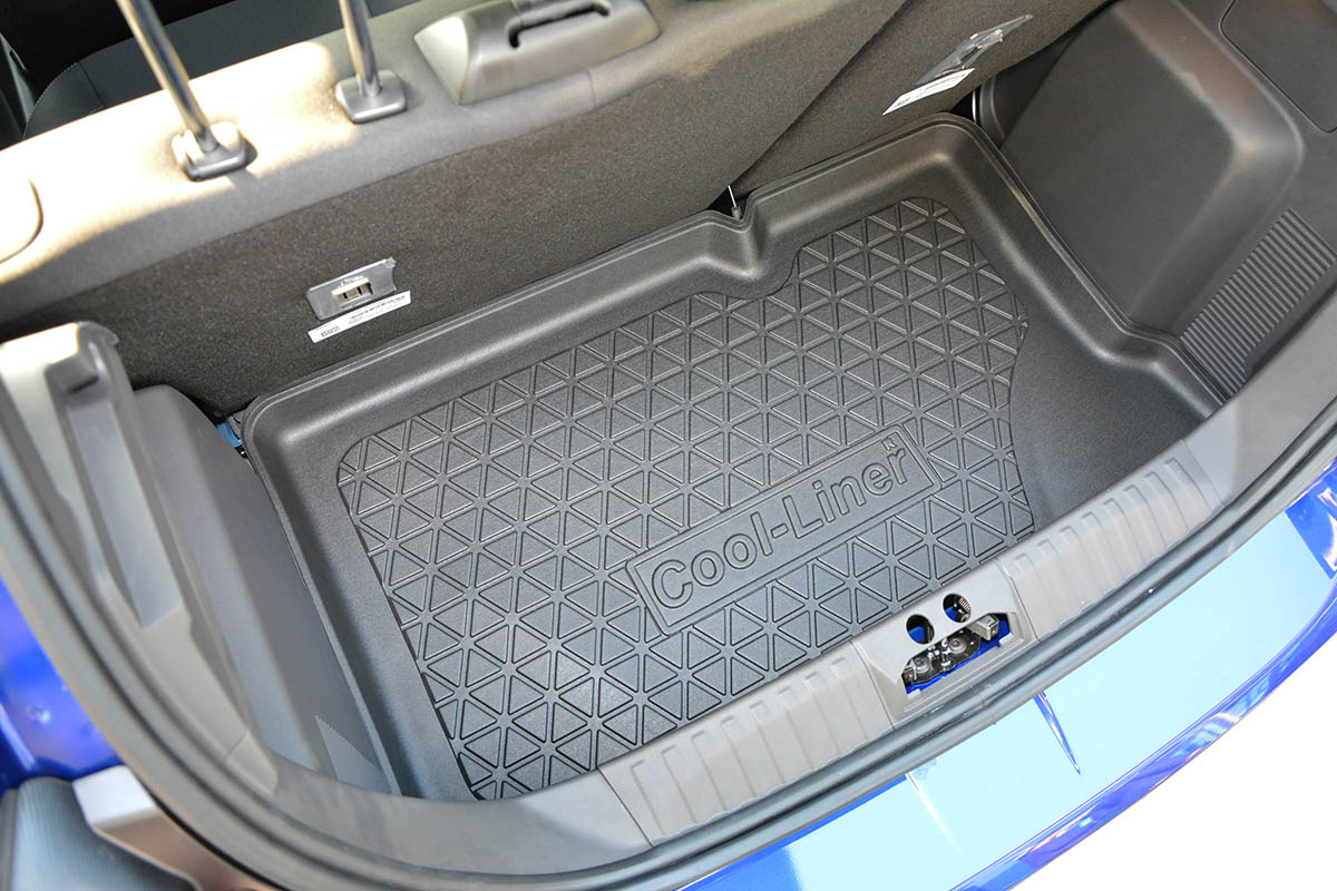 Kofferbakmat Ford Ka+ 2016-heden 5-deurs hatchback Cool Liner anti-slip PE/TPE rubber