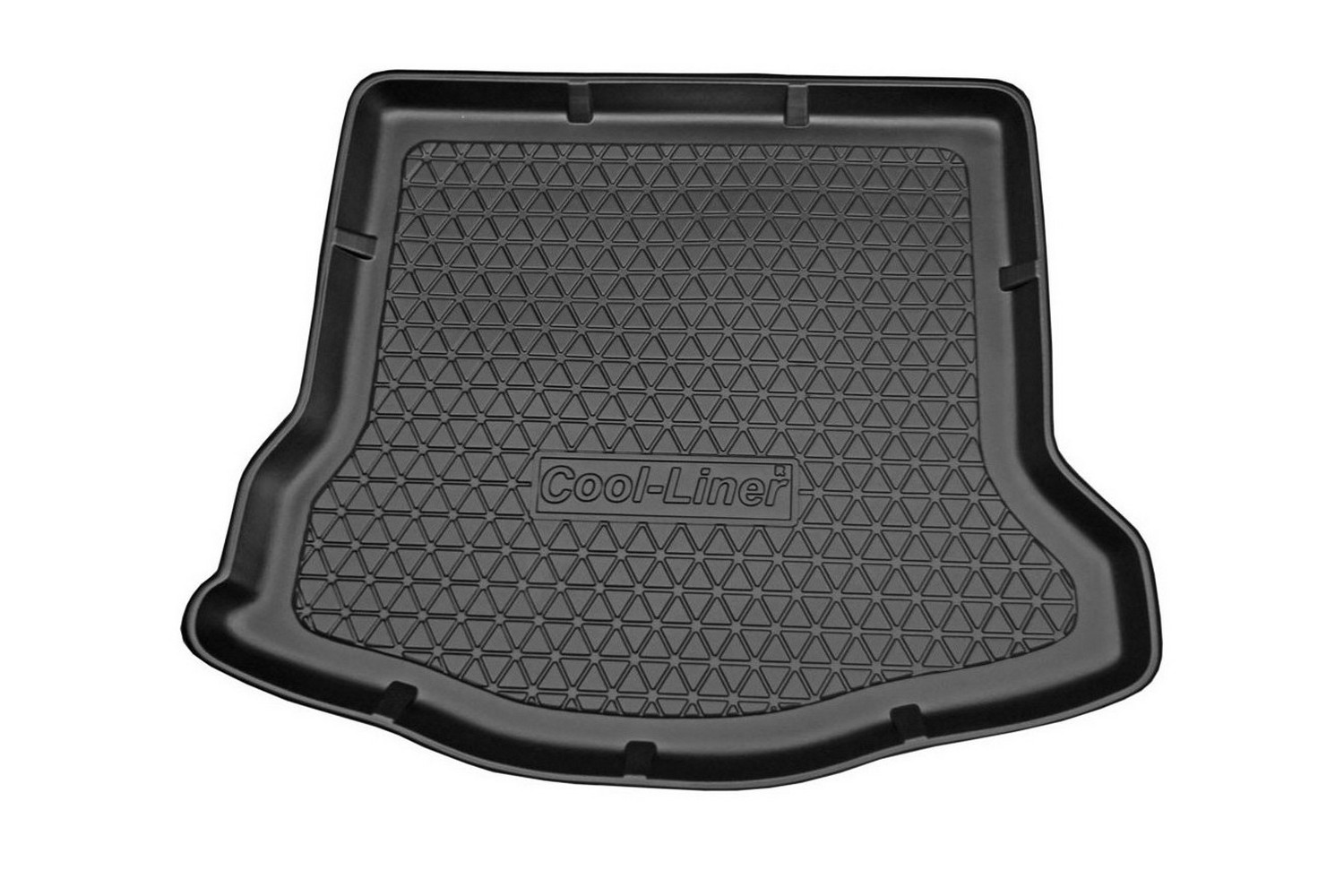 Boot mat suitable for Ford Focus III 2010-2018 4-door saloon Cool Liner anti slip PE/TPE rubber