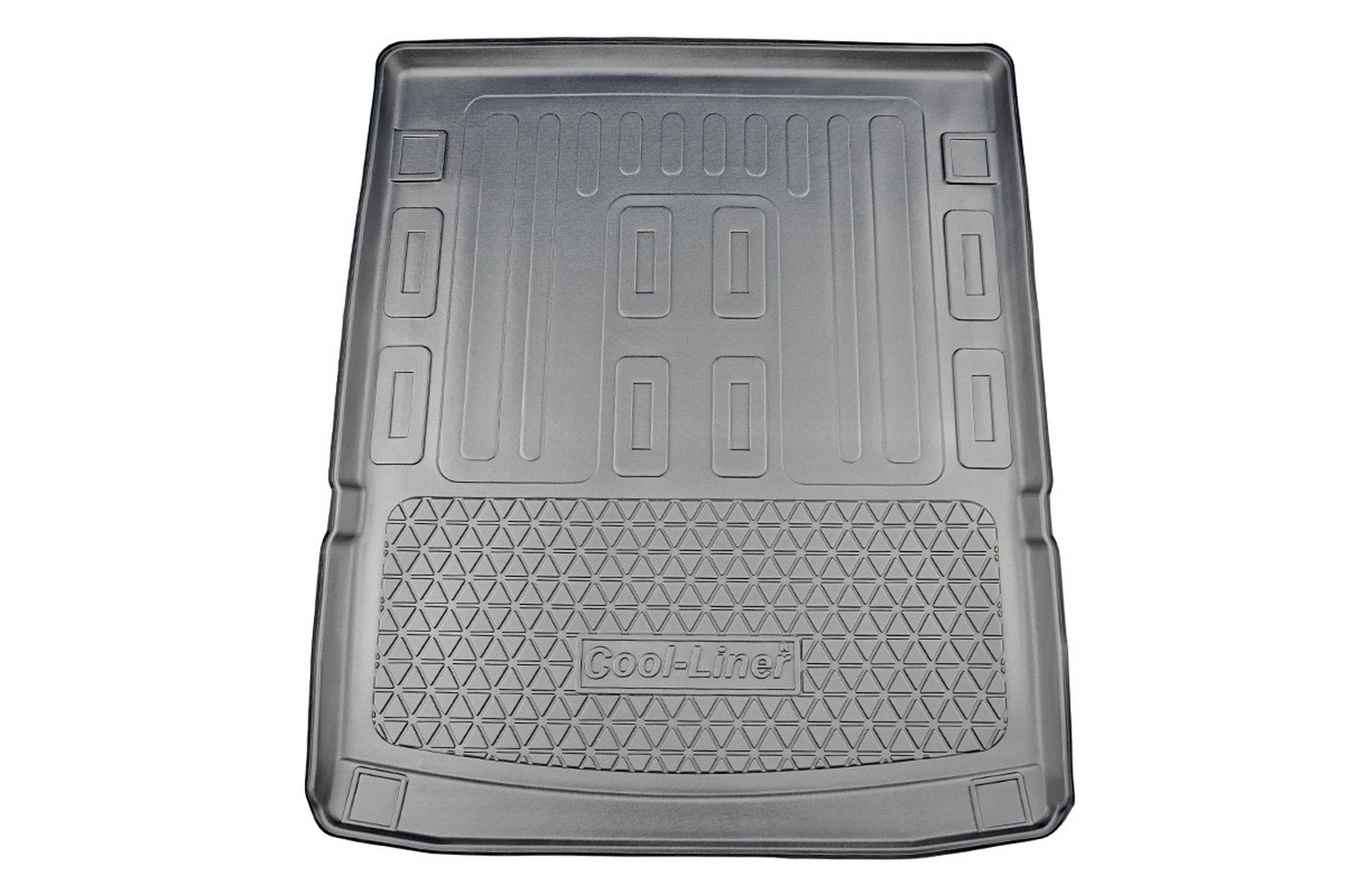 Kofferbakmat geschikt voor Ford Tourneo Connect III 2022-heden Cool Liner anti-slip PE/TPE rubber Kofferbakmat geschikt voor Ford Tourneo Connect III 2022-heden Cool Liner anti-slip PE/TPE rubber