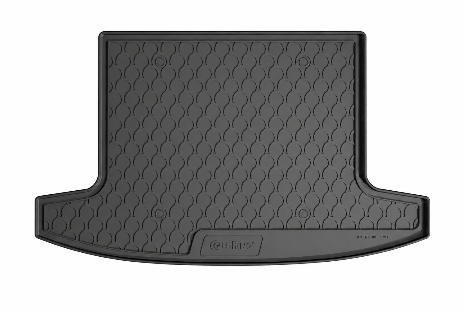 Boot mat suitable for Geely Coolray 2018-> anti slip Rubbasol rubber (GEE1COTR) (2) Boot mat suitable for Geely Coolray 2018-> anti slip Rubbasol rubber (GEE1COTR) (2)