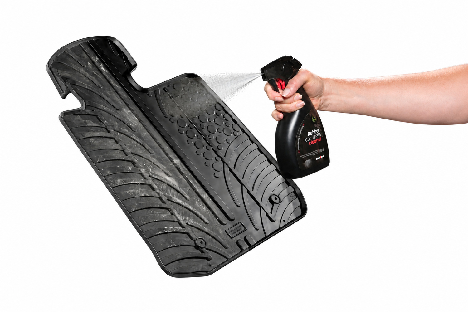 Rubber car mat and boot mat cleaner 500 ml (GLE1DC) (2) Rubber car mat and boot mat cleaner 500 ml (GLE1DC) (2)