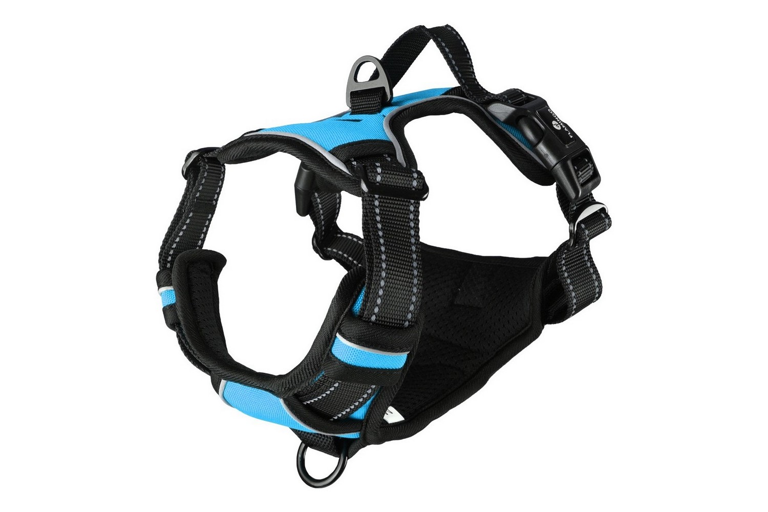Dog harness Balou blue M