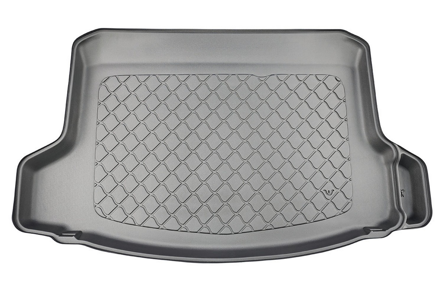 Kofferbakmat geschikt voor Honda Civic XI 2021-heden 5-deurs hatchback Guardliner anti-slip PE/TPE rubber