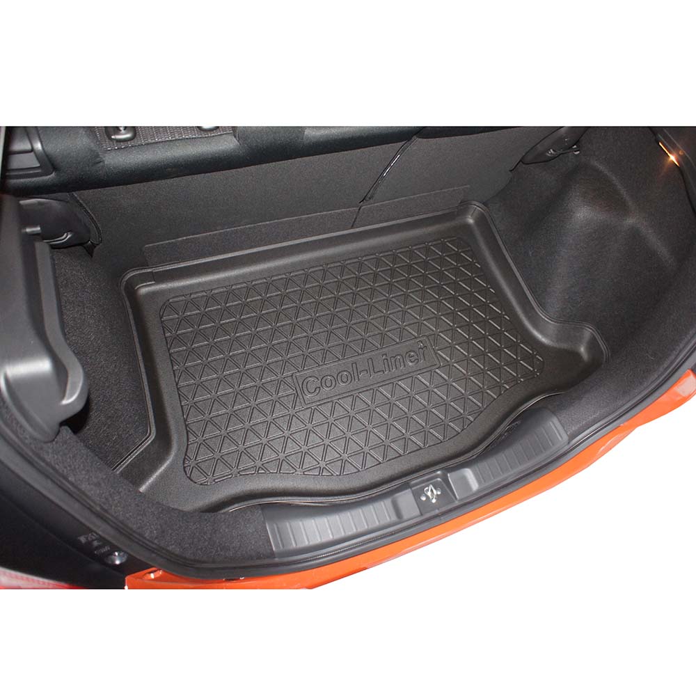 Tapis de coffre Honda Jazz III 2015-2020 5 portes bicorps Cool Liner antidérapant PE/TPE caoutchouc