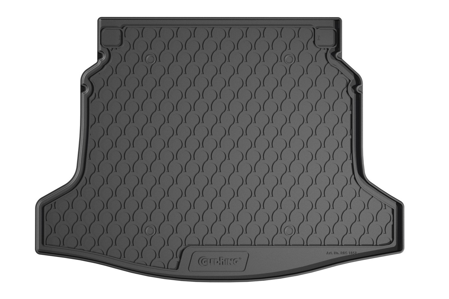 Kofferbakmat geschikt voor Honda Civic XI 2021-heden 5-deurs hatchback anti-slip Rubbasol rubber