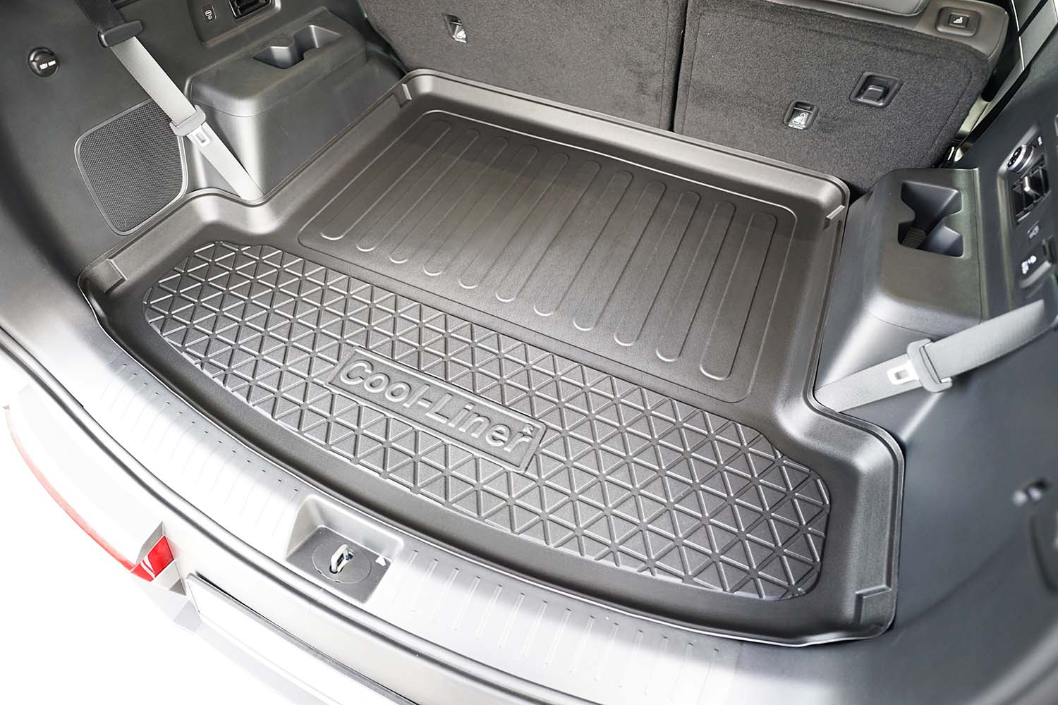 Boot mat suitable for Hyundai Santa Fe (MX5) 2024-present Cool Liner anti slip PE/TPE rubber (HYU12SFTM-C) (2) Boot mat suitable for Hyundai Santa Fe (MX5) 2024-present Cool Liner anti slip PE/TPE rubber (HYU12SFTM-C) (2)