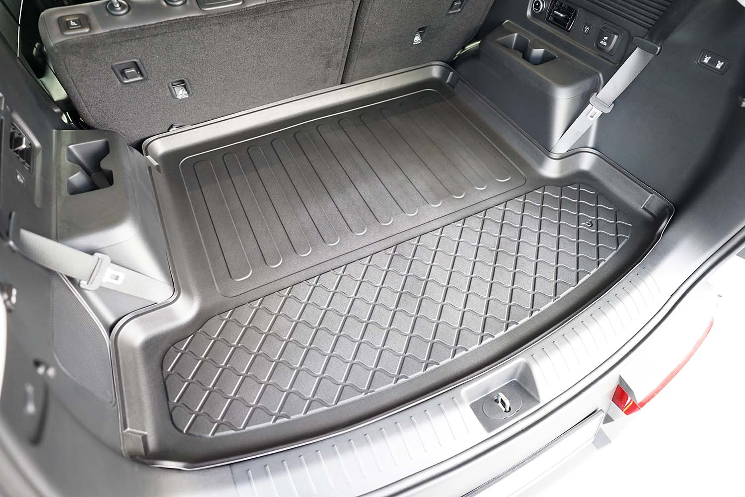 Boot mat suitable for Hyundai Santa Fe (MX5) 2024-present Guardliner anti slip PE/TPE rubber (HYU12SFTM-G) (4) Boot mat suitable for Hyundai Santa Fe (MX5) 2024-present Guardliner anti slip PE/TPE rubber (HYU12SFTM-G) (4)