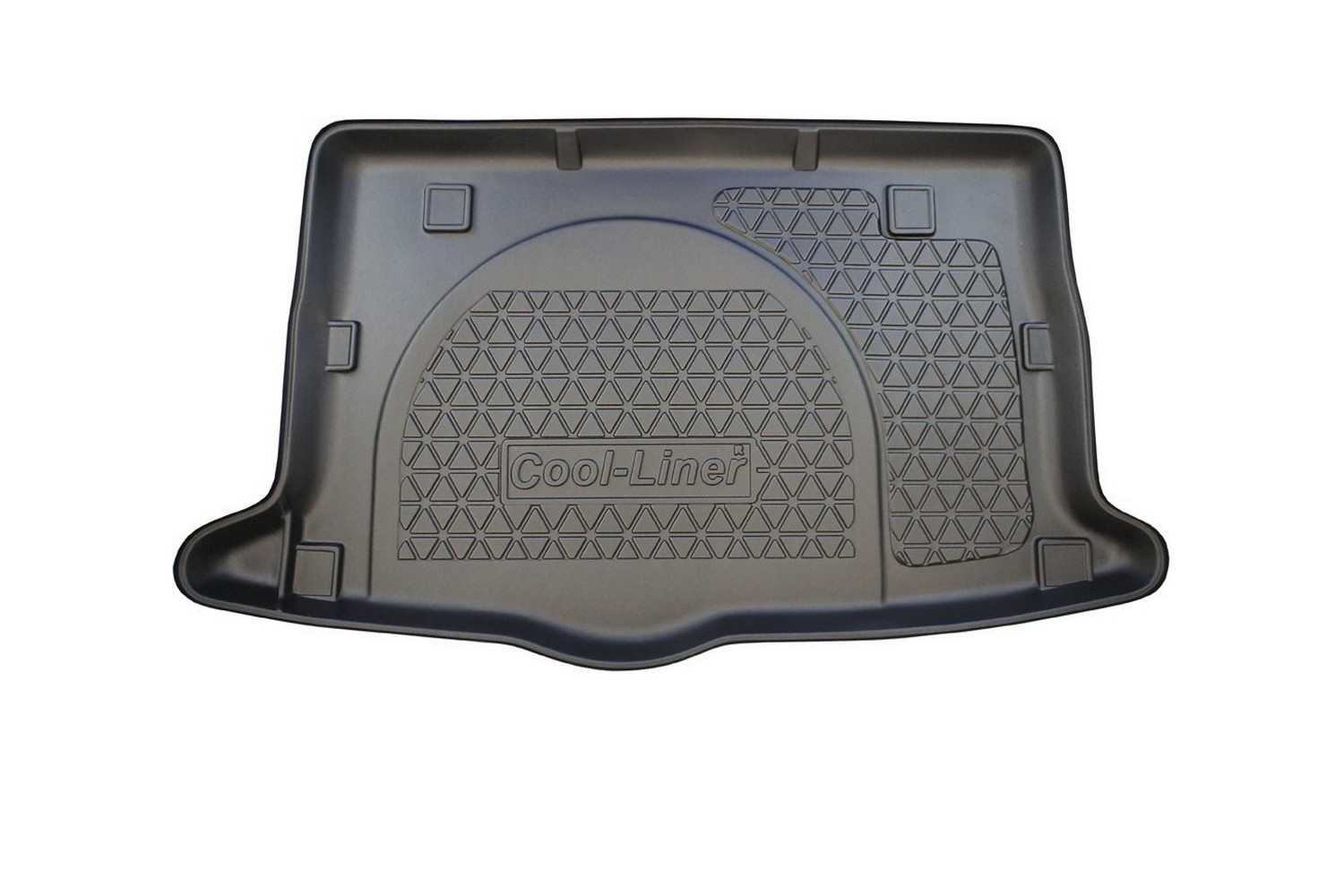 Tapis de coffre convient à Hyundai Veloster 2011-2018 Cool Liner antidérapant PE/TPE caoutchouc