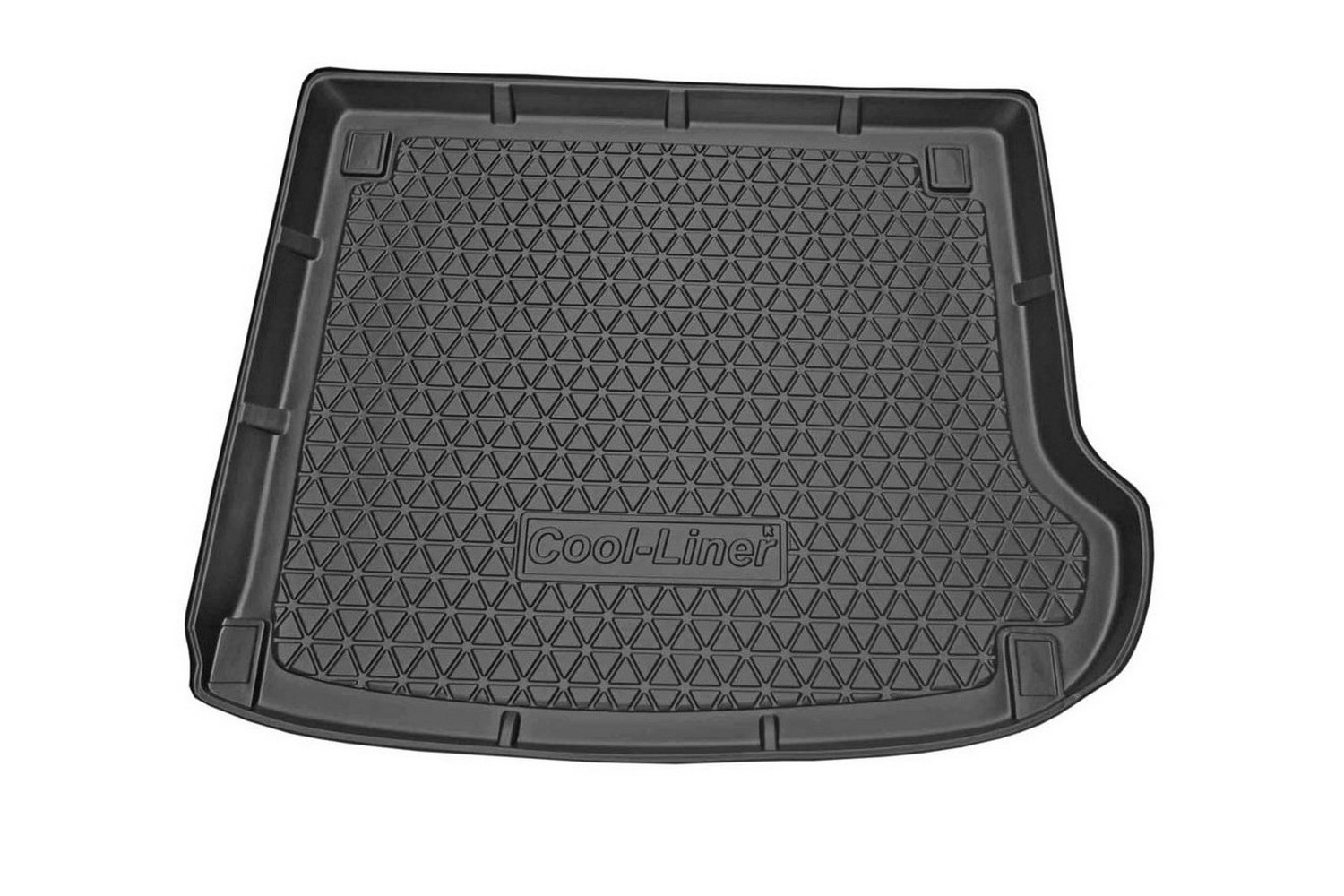 Kofferraumwanne passend für Hyundai Santa Fe (CM) 2006-2012 Cool Liner anti-rutsch PE/TPE Gummi