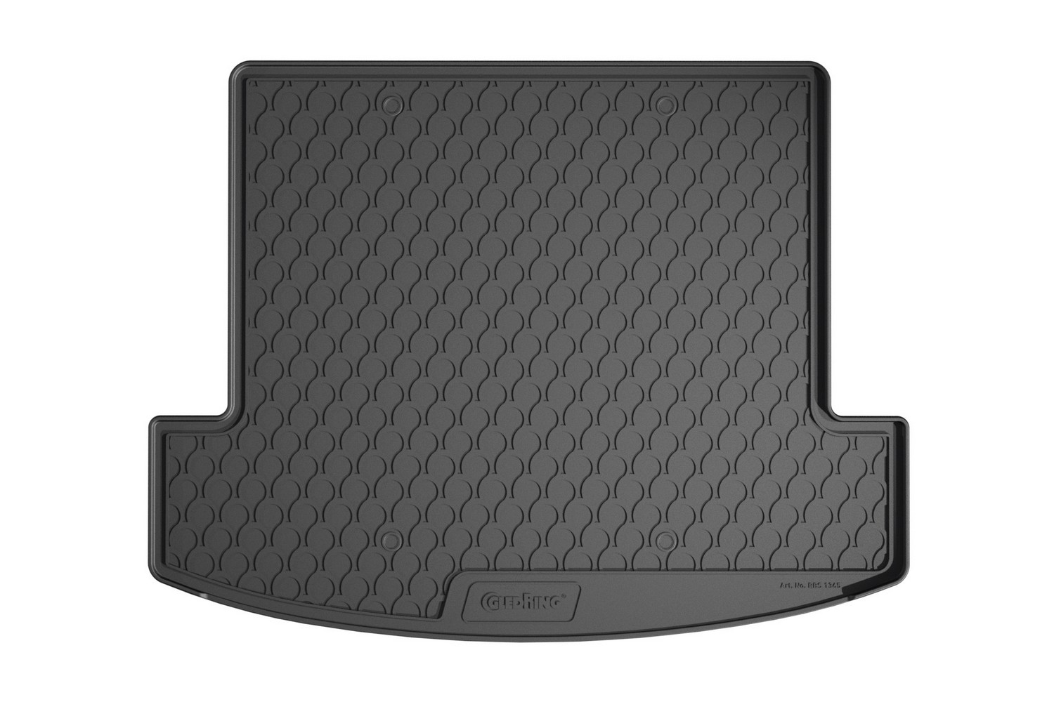 Boot mat suitable for Hyundai Santa Fe (MX5) 2024-present anti slip Rubbasol rubber Boot mat suitable for Hyundai Santa Fe (MX5) 2024-present anti slip Rubbasol rubber