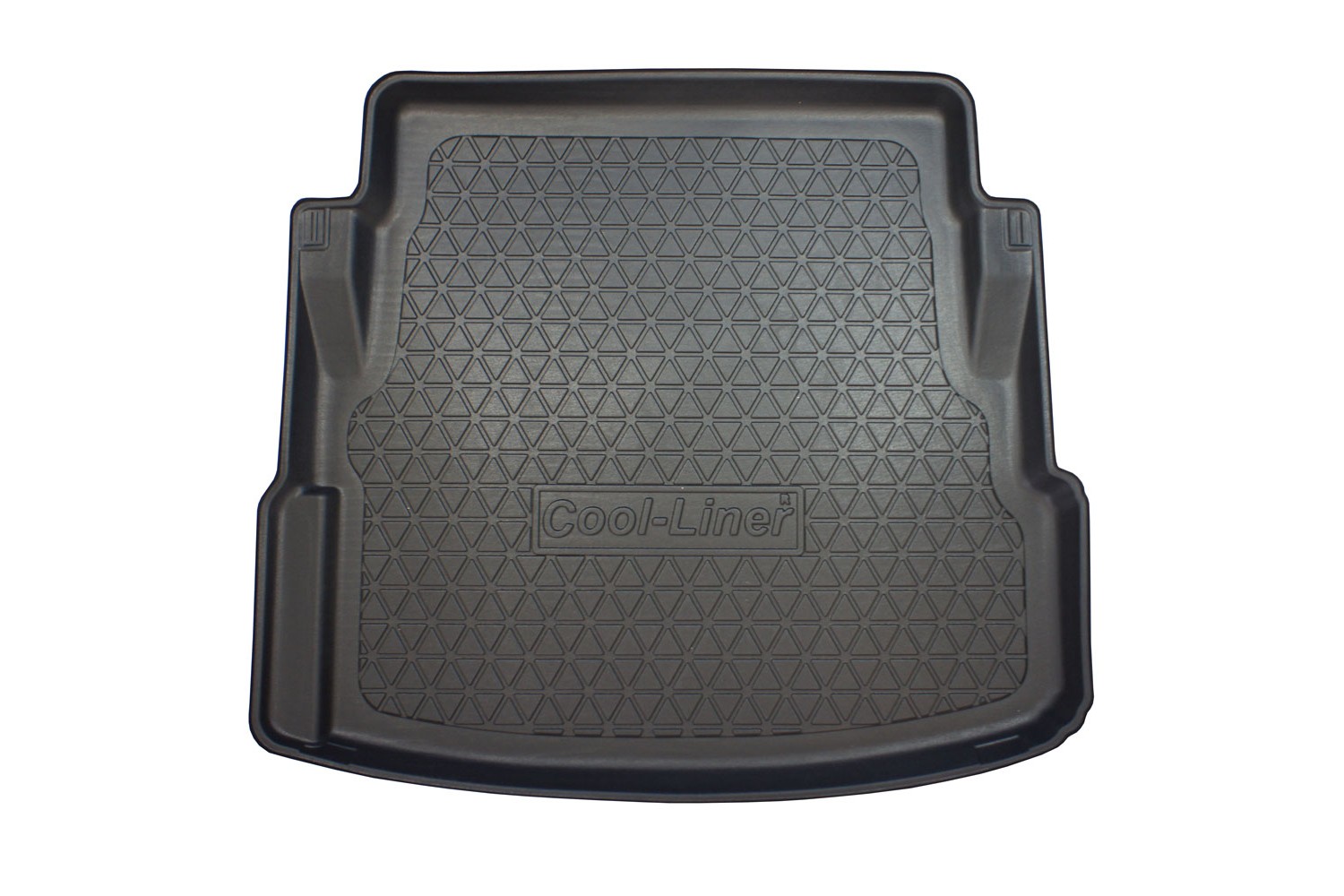 Tapis de coffre convient à Jaguar XE (X760) 2015-2019 4 portes tricorps Cool Liner antidérapant PE/TPE caoutchouc