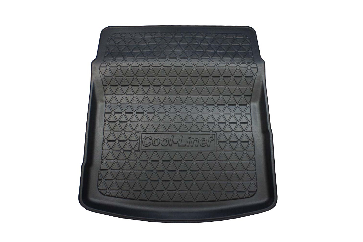 Tapis de coffre convient à Jaguar XE (X760) 2015-2019 4 portes tricorps Cool Liner antidérapant PE/TPE caoutchouc