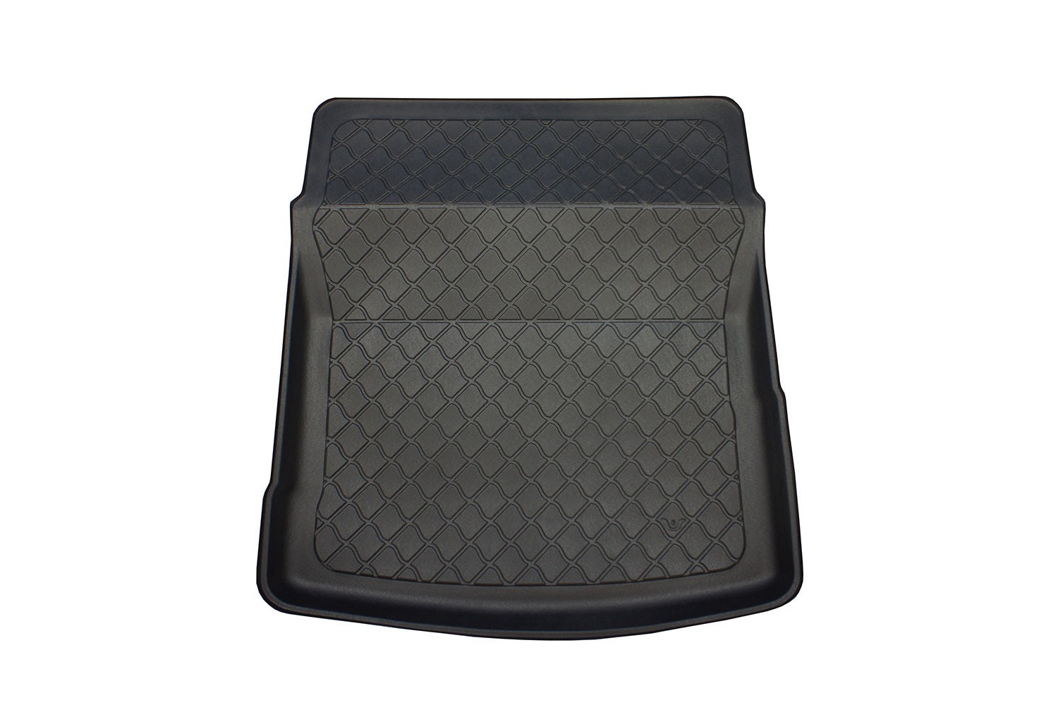 Tapis de coffre convient à Jaguar XE (X760) 2015-2019 4 portes tricorps Guardliner antidérapant PE/TPE caoutchouc