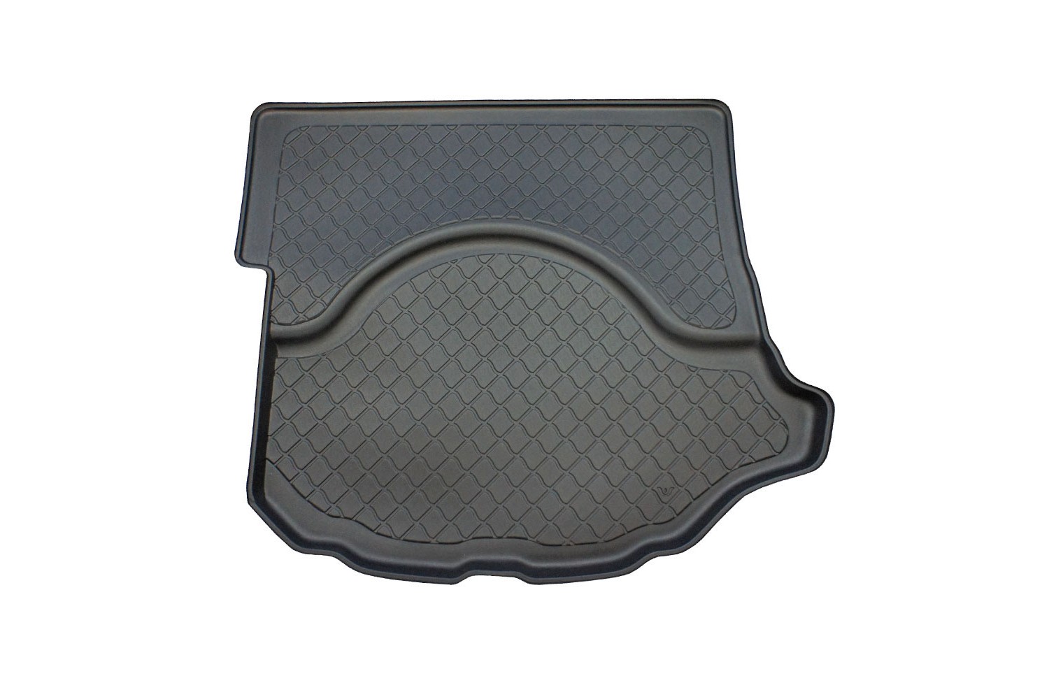 Tapis de coffre convient à Jaguar X-Type 2001-2009 4 portes tricorps Guardliner antidérapant PE/TPE caoutchouc