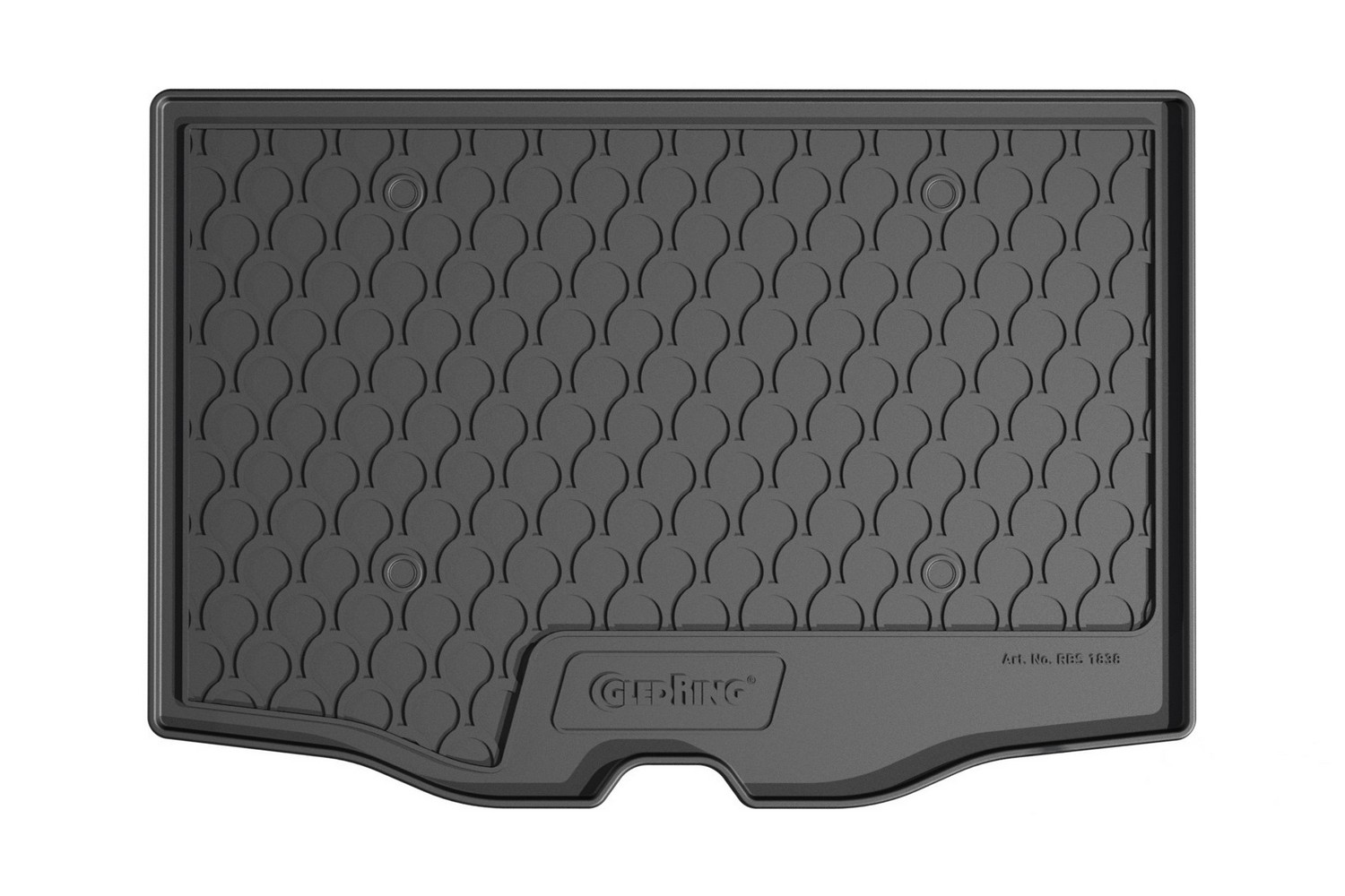 Kofferbakmat geschikt voor Jeep Avenger 2023-heden anti-slip Rubbasol rubber Kofferbakmat geschikt voor Jeep Avenger 2023-heden anti-slip Rubbasol rubber
